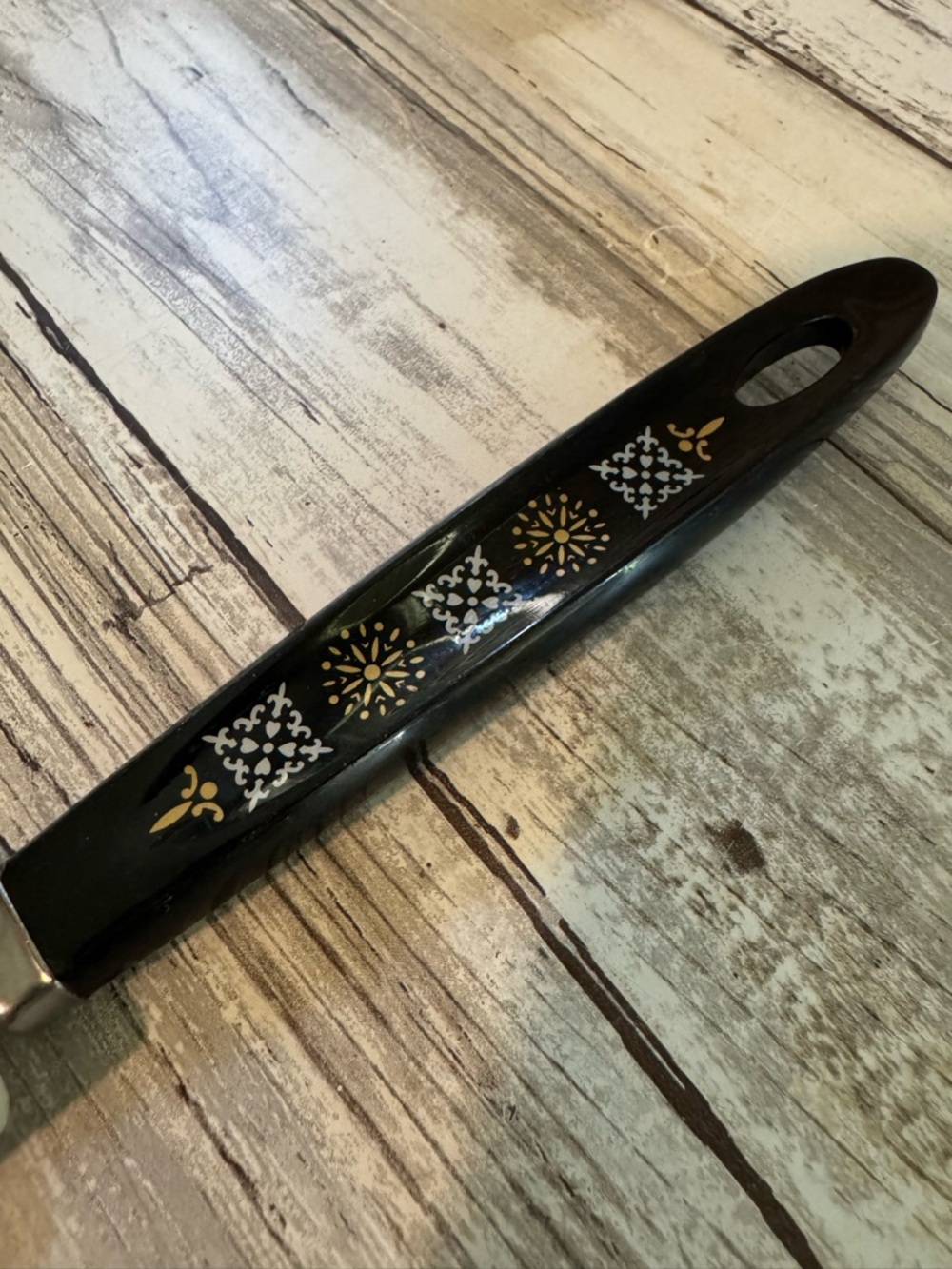 Vintage Androck Stainless Steel Spatula Mid Century Modern Handle